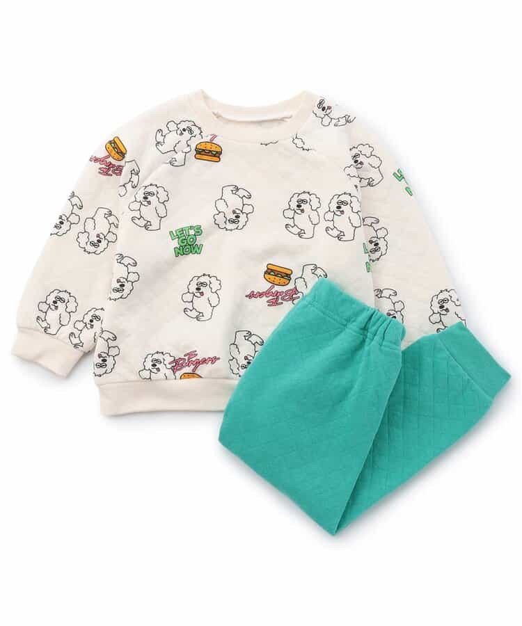 バラエティキルトかぶりパジャマ