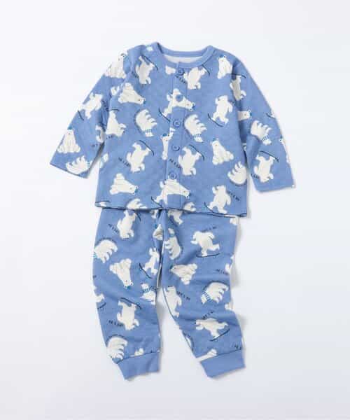 キルト前あきBOYSパジャマ