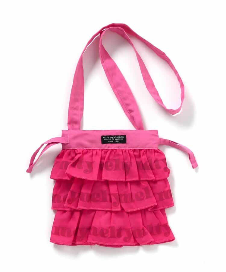 フリル巾着バック