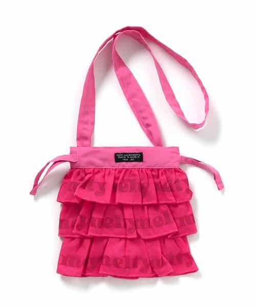 フリル巾着バック