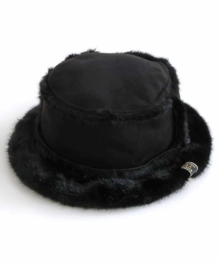 ★SALE★リバーシブルムートンバケットハット