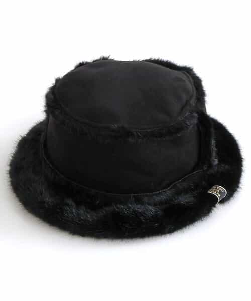 ★SALE★リバーシブルムートンバケットハット