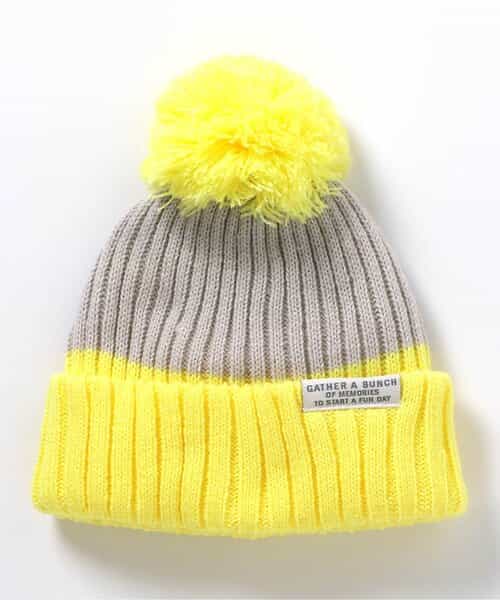 ビッグ梵天ニット帽_マシンウォッシャブル