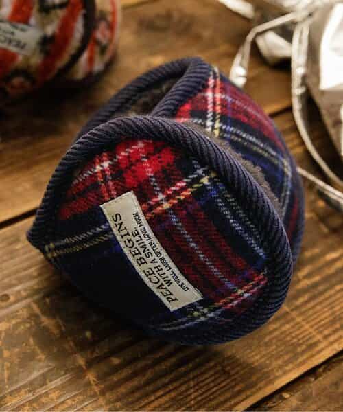 ★SALE★チェック＆ノルディックイヤーマフ