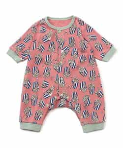 【リンク】ポップコーン柄カバーオール