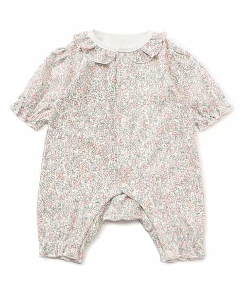 【リンク】小花柄カバーオール