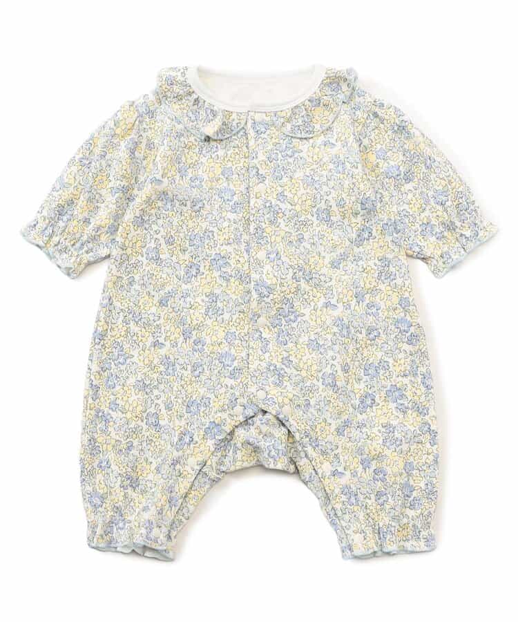 【リンク】小花柄カバーオール