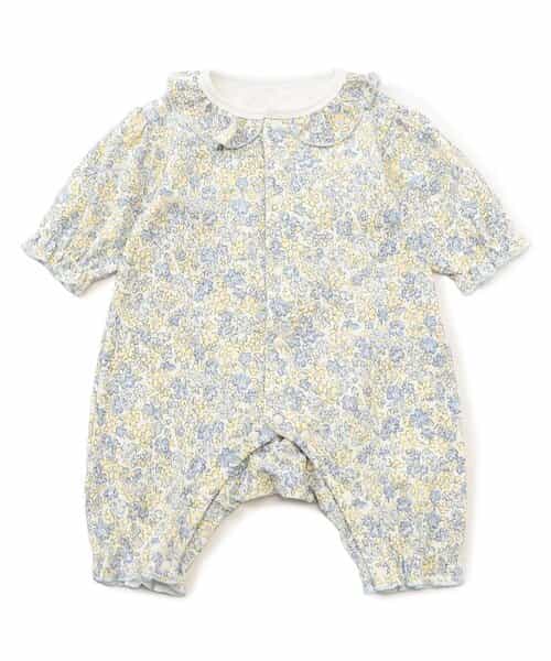 【リンク】小花柄カバーオール