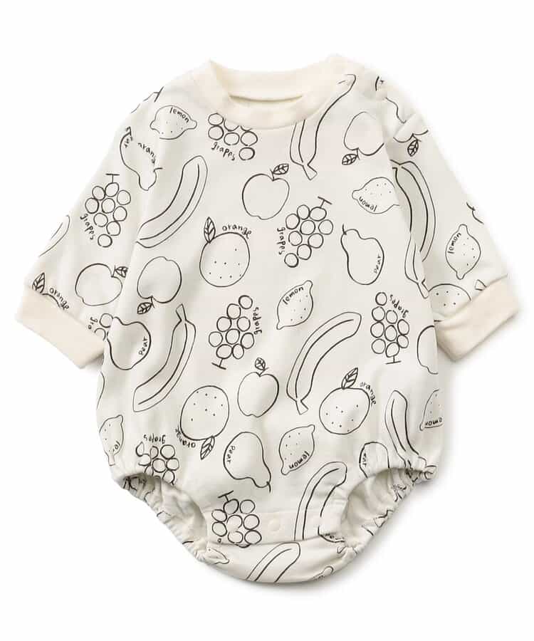 フルーツ柄ボディスーツ