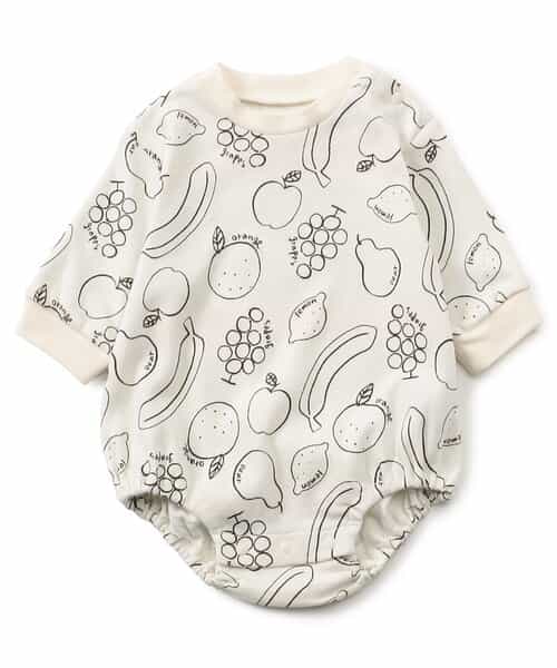 フルーツ柄ボディスーツ