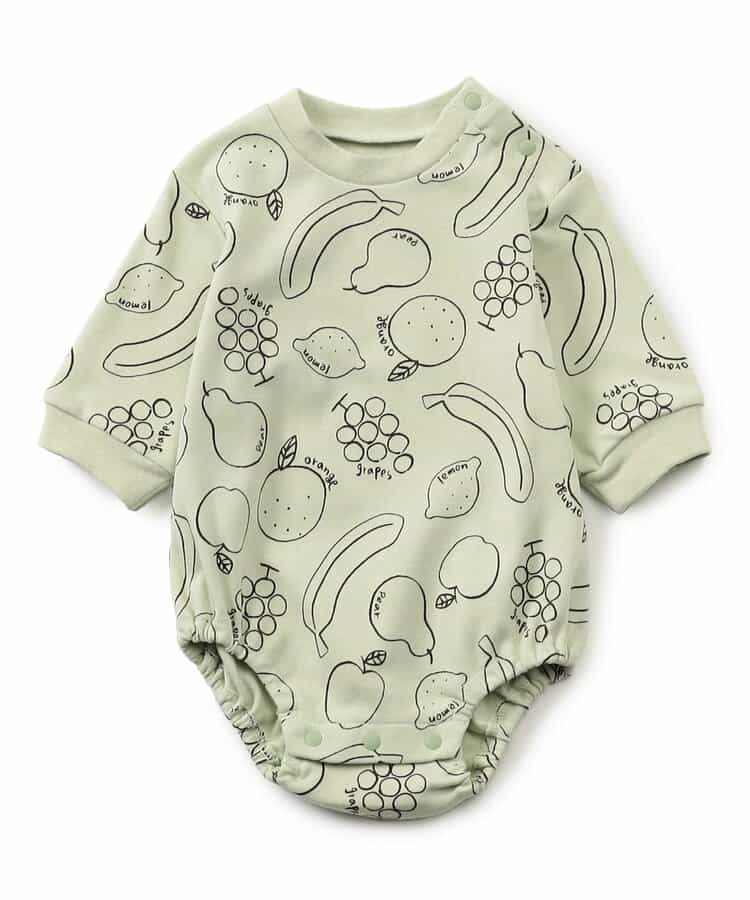 フルーツ柄ボディスーツ
