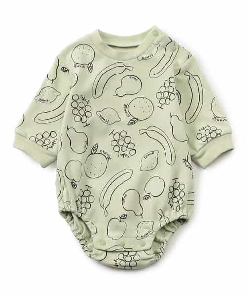 フルーツ柄ボディスーツ