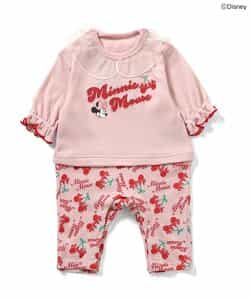 【リンク】ディズニーキャラクター ミニーマウス/カバーオール