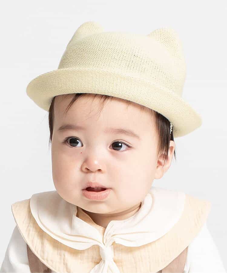 くまちゃんベビーハット_UVカット