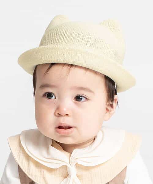 くまちゃんベビーハット_UVカット