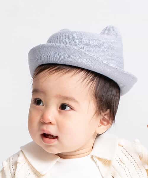 くまちゃんベビーハット_UVカット