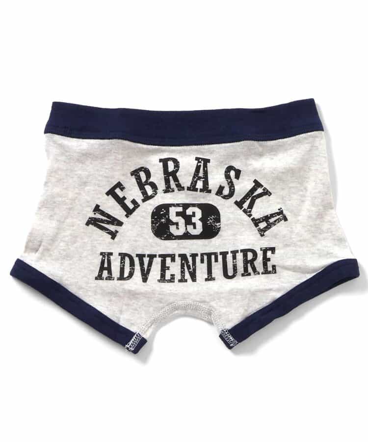 3P対象B バックプリント ボクサーパンツ　A