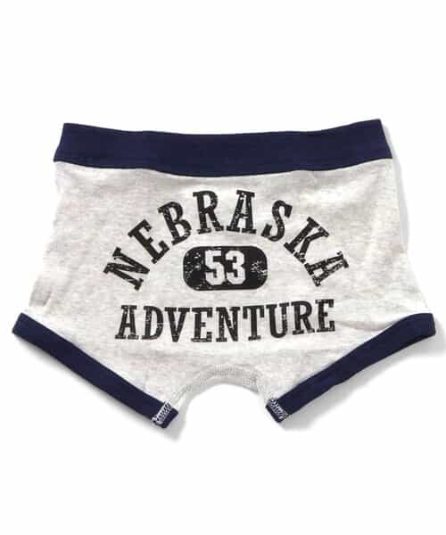 3P対象B バックプリント ボクサーパンツ　A