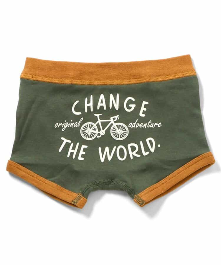 3P対象B バックプリント ボクサーパンツ　A