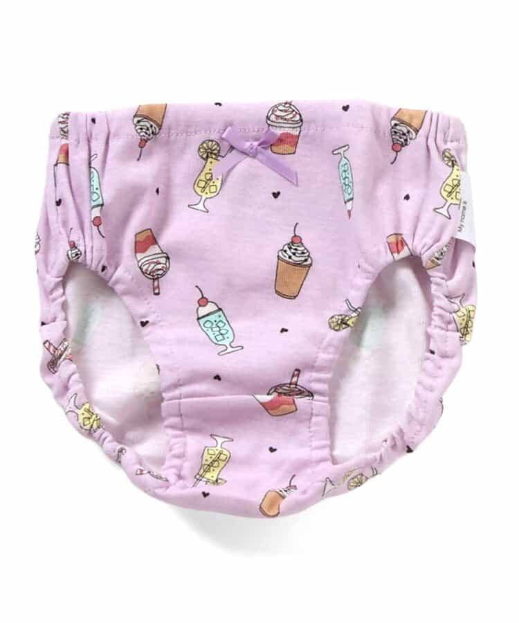 3P対象B 食べ物柄ショーツ