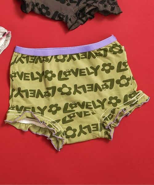 女児ボクサーショーツ