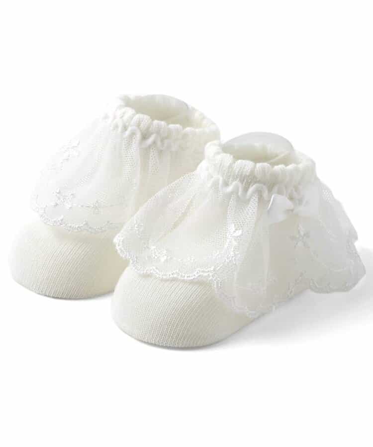 ★SALE★レース付ベビーソックス