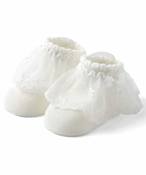 ★SALE★レース付ベビーソックス