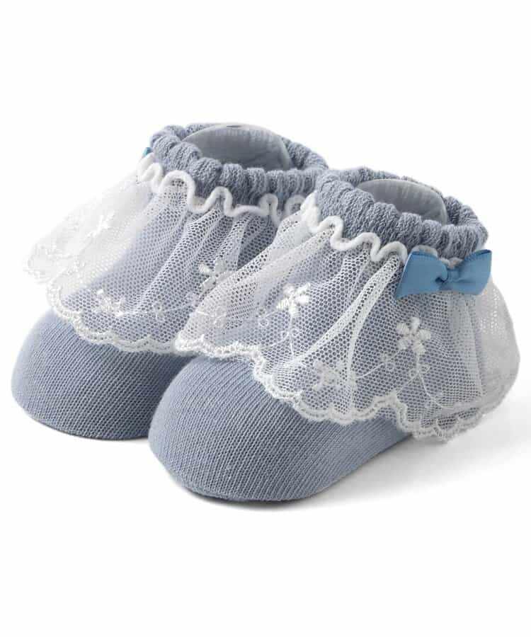 ★SALE★レース付ベビーソックス