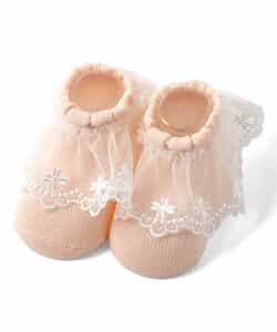 おめかしレースベビーソックス