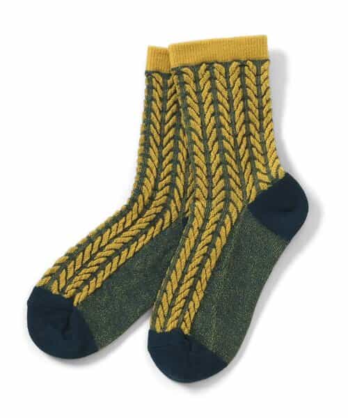 3P対象 フロート編み　ソックス