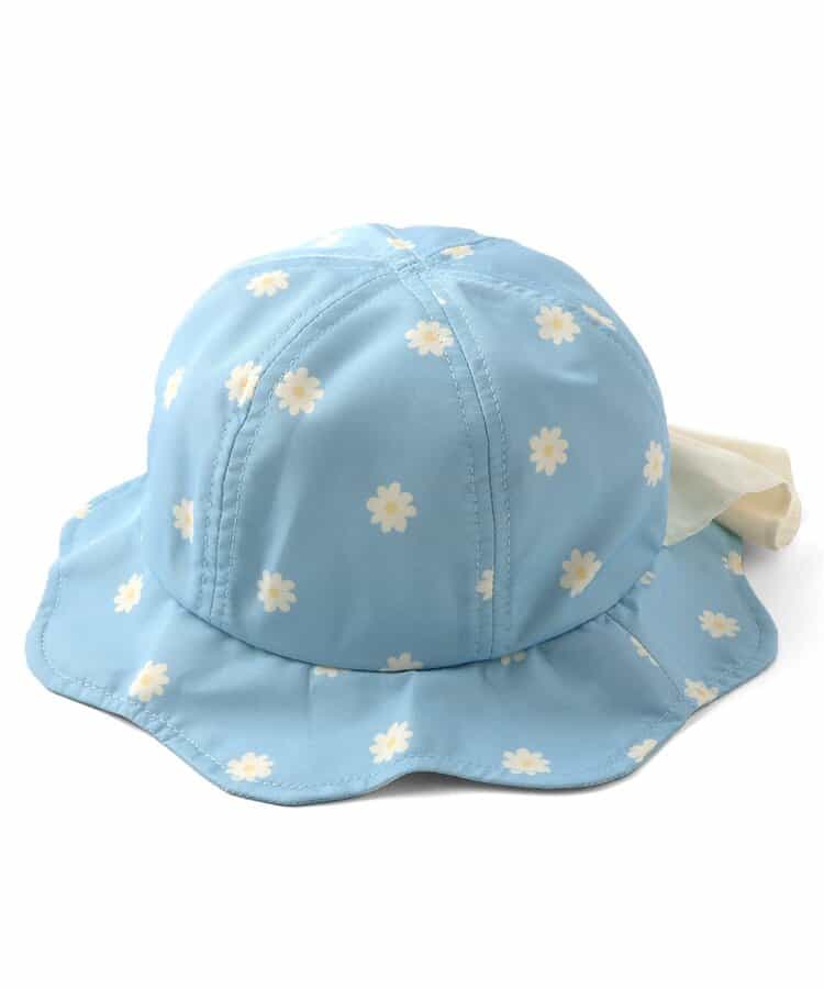 ★SALE★【UVカット】日よけ付きリボンハット