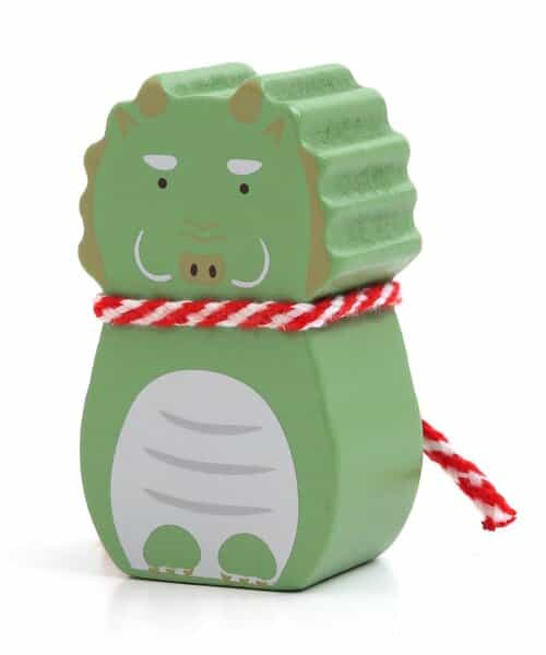 3P対象 積み木にもなる縁起物オブジェ