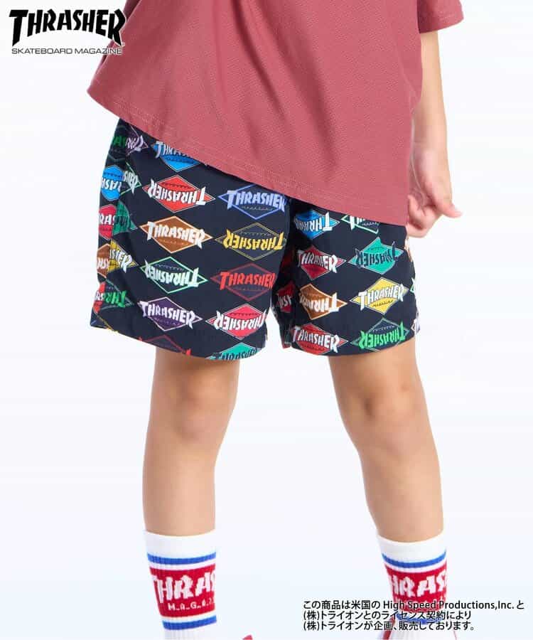 THRASHER　水陸両用パンツ  5分丈