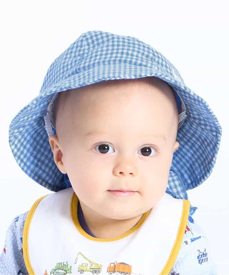 ☆2/5(木)21時～3点10％OFF☆日よけ付きアニマルベビーハット_UVカット