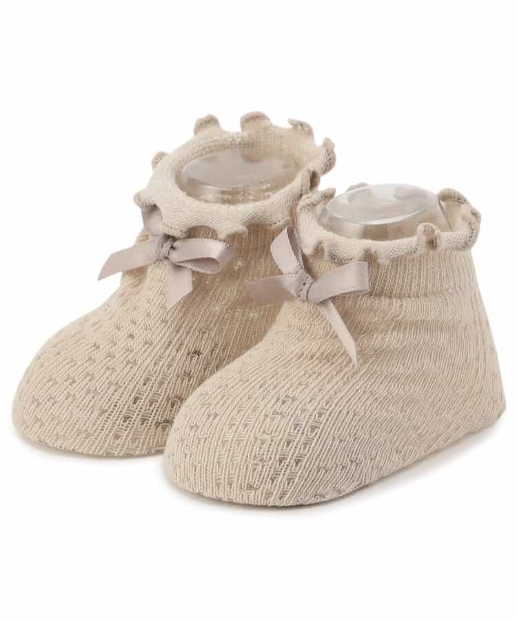 ★SALE★透かし編みミディアムベビーソックス