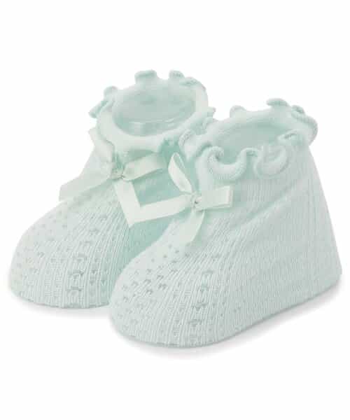 ★SALE★透かし編みミディアムベビーソックス