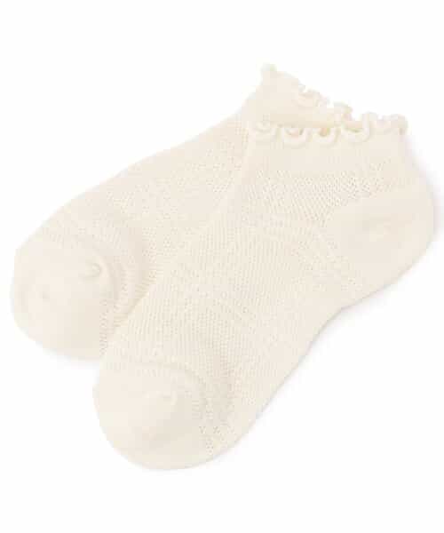 3P対象 メッシュメローアンクルソックス