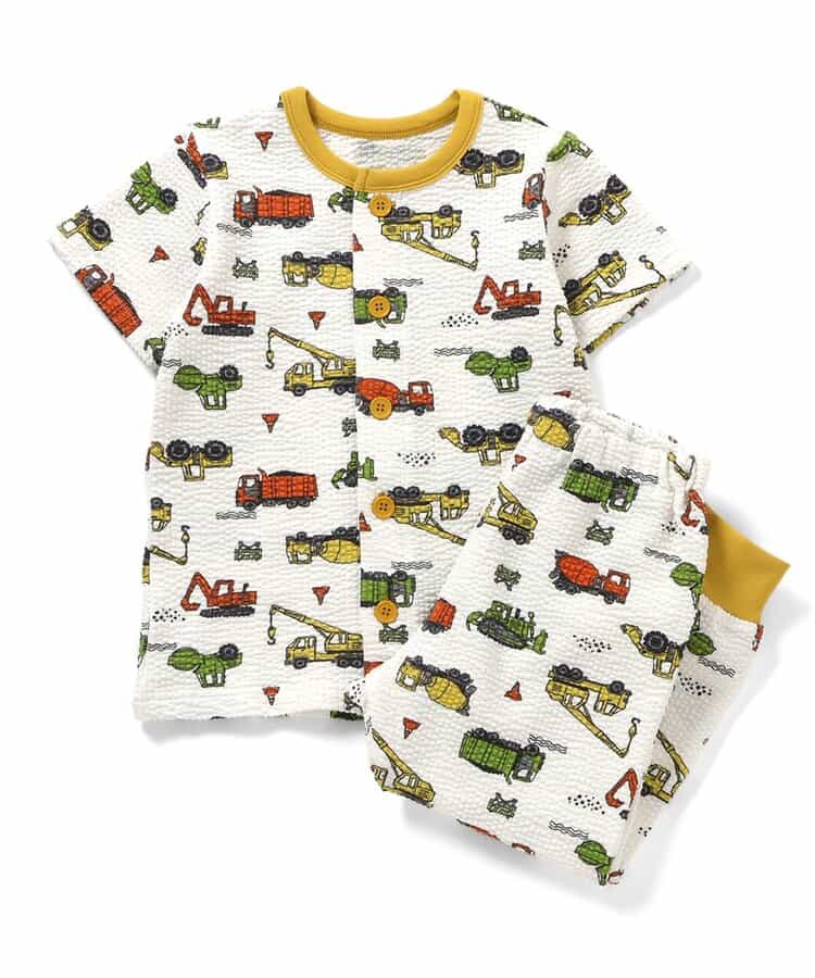 【リンク】はたらく車柄パジャマ