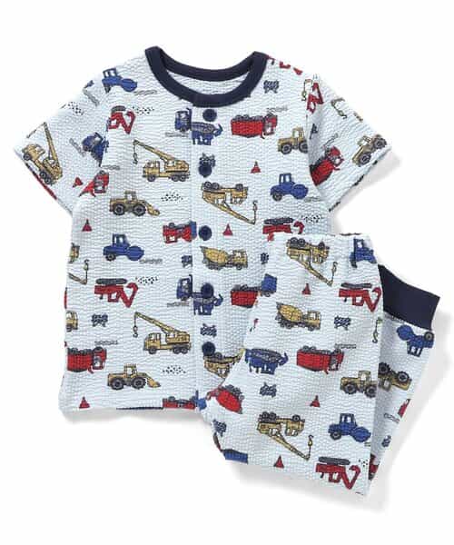 【リンク】はたらく車柄パジャマ