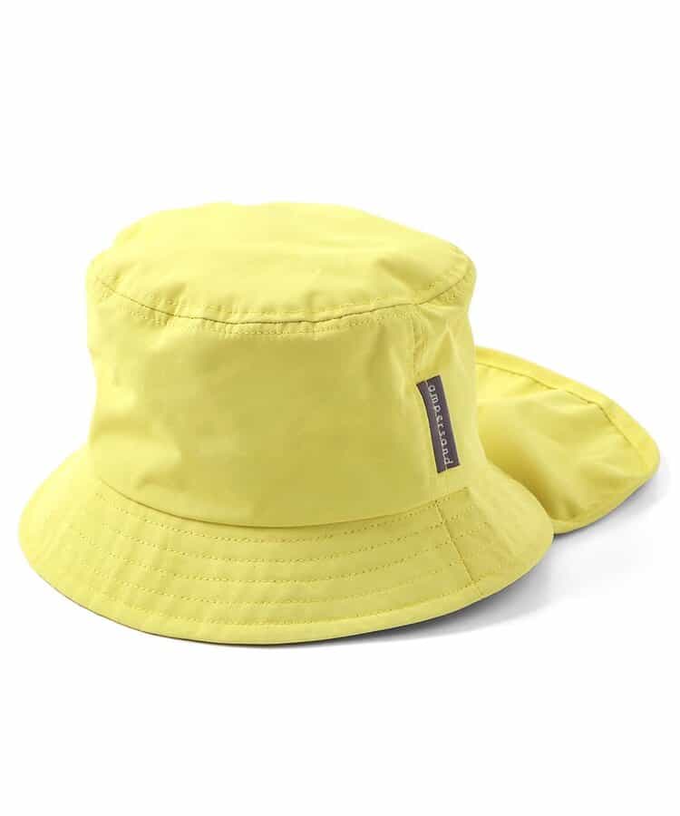 ヒヨケルHAT_UVカット_撥水_接触冷感_保冷剤ポケット付き_遮光