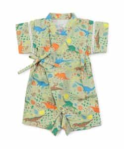 ★SALE★粋な総柄甚平ロンパス