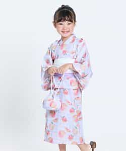 ★SALE★ワンピースとしても着られる！ ももとギンガム浴衣