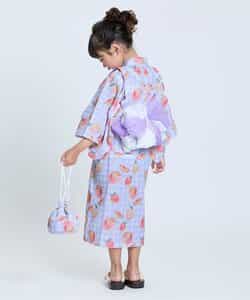 もも☆浴衣ワンピース、Tシャツ 子供服t ampersand アンパサンド ワンピースとしても着られる も