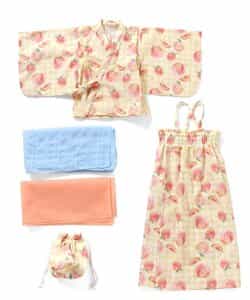★SALE★ワンピースとしても着られる！ ももとギンガム浴衣