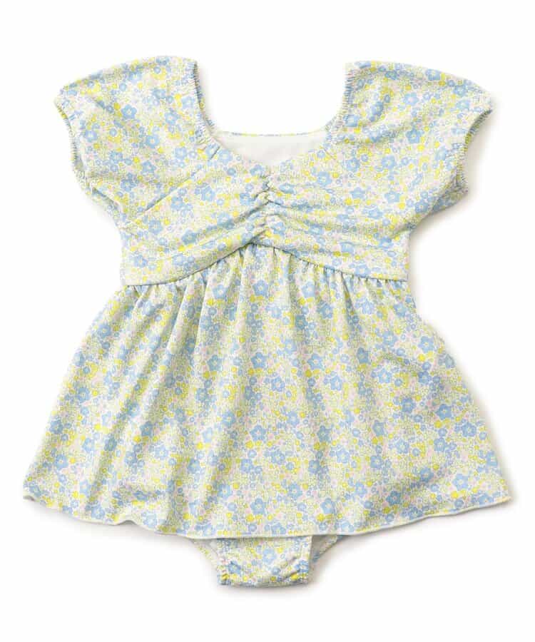 ★SALE★小花柄 ワンピース水着_UVカット