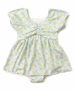★SALE★小花柄 ワンピース水着_UVカット