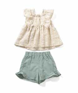 お外も水辺も！洋服みたいなセパレート水着