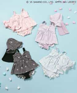 サンリオ　sanrio クロミ　水着　ギンガムチェック　夢展望　ロリータ サンリオ sanrio クロミ 水着 ギンガムチェック 夢展望 ロリータ