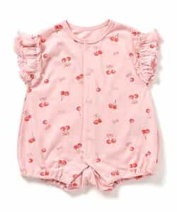 ★SALE★ひんやりロンパス さくらんぼ柄_接触冷感