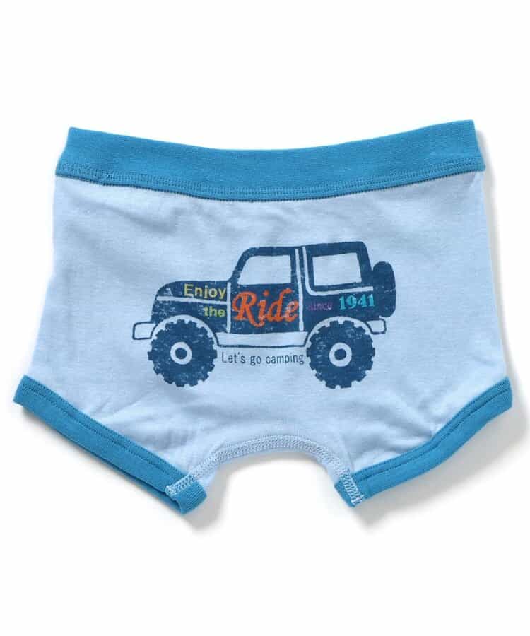 3P対象 バックプリントボクサーパンツA